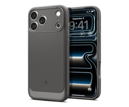 Etui ochronne do smartfonów Spigen Rugged Armor MagSafe do iPhone 18 Pro/17 Pro (gray)